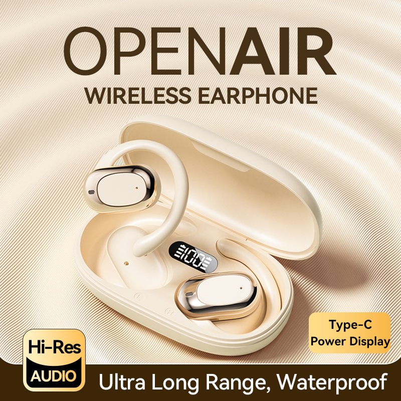 Fashionable and Minimalist Hanging ear ACS High Sound Quality Low latency Comfortable to wear Smart Wireless Bluetooth Earphones
