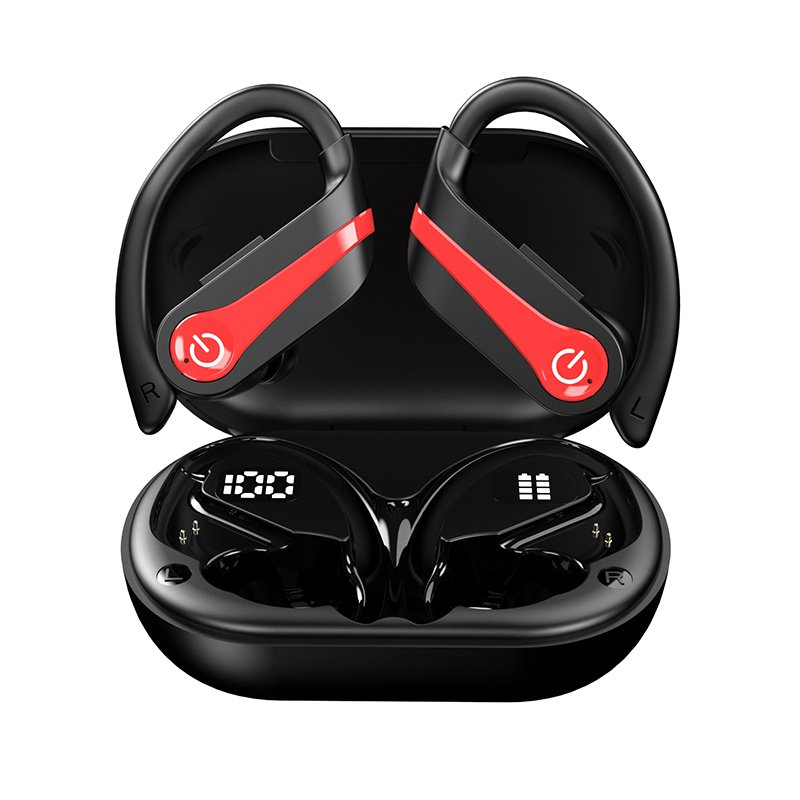 YYK-Q63 Wireless Earhooks Earbuds Bluetooth 5.3 Sport True Wireless Stereo Bass EarBuds for Sports Travel Business
