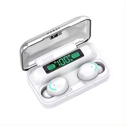 F9 F9-5 True Wireless Bluetooth Earbuds In-Ear Sports Gaming Headset with Noise Cancelling LED Battery Indicator