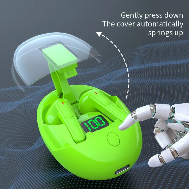 2023 New arrival Tws Waterproof Earbuds Headphone Wireless Bluetooth Earphones LCD display wireless earbuds