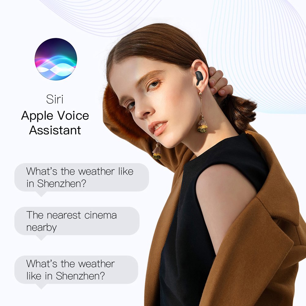 E6S TWS Headphones Noise Cancelling Wireless Earphone Headphone Ear buds Headphones Wireless Gaming in-ear Earphones