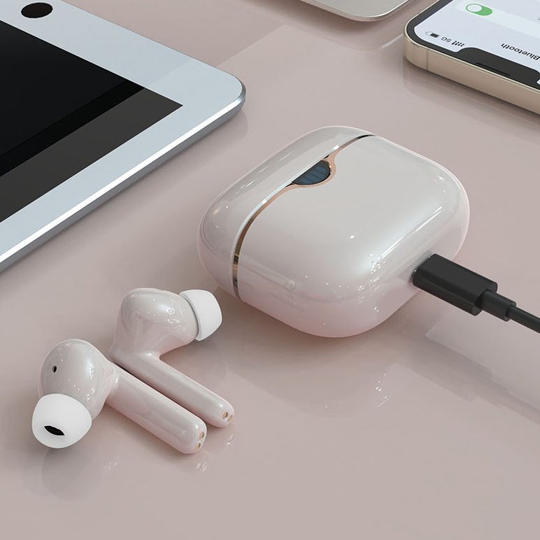 TWS earphones Active Noise Cancelling Headphones Handsfree Sports Earbuds Music Headset