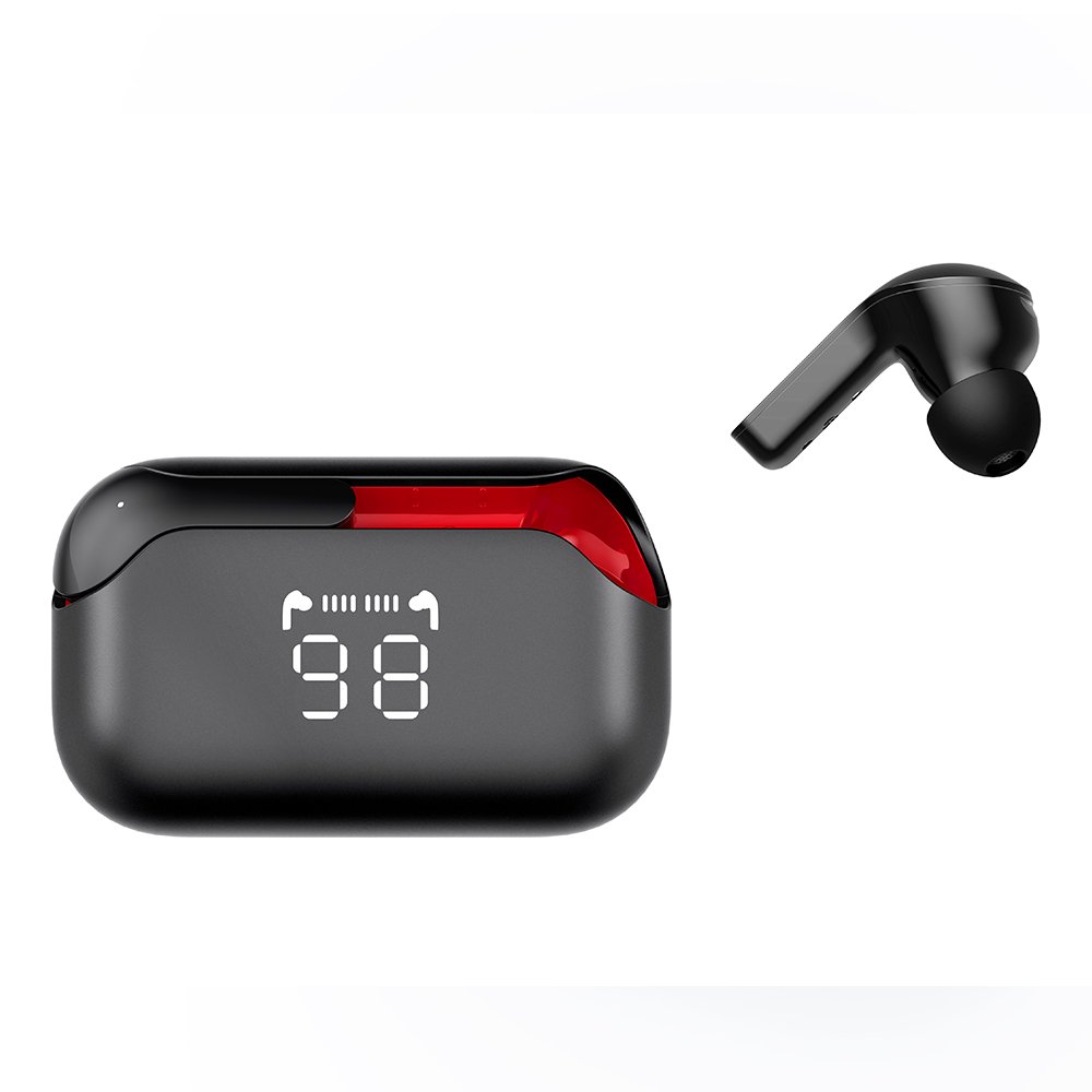 Kvance factory OEM touch control Magnetic earbuds 9d Stereo hifi tws ear buds enc noise cancelling wireless earphones