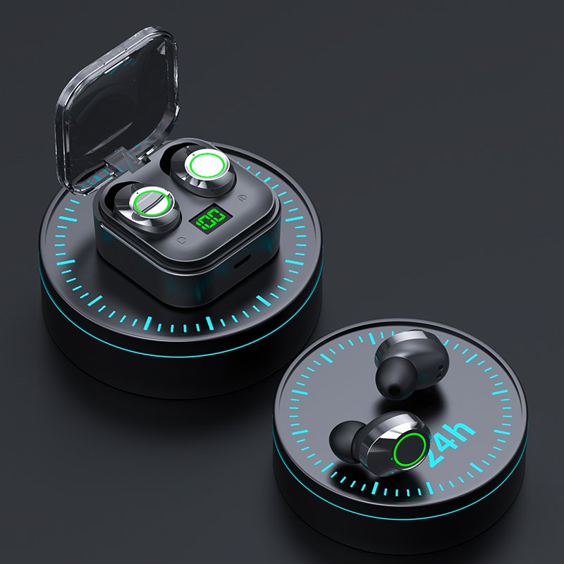 TWS Earbud In-ear Headphones Waterproof Auriculares Inalambricos Gaming Earphones Headsets BT5.3 Audifonos with Mic LED Display