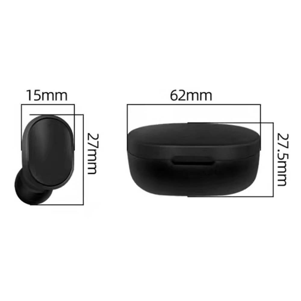 2024 New Design In Ear BT5.2 Hifi Sound Headphone Smart Touch Wireless Stereo TWS Earphone TWS Earbuds Gaming