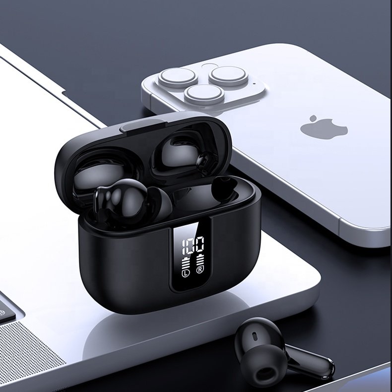 2025 Wireless Earphones with Noise Cancelling Sport Earbuds Headset Smart Touch Microphone ENC TWS Earphone