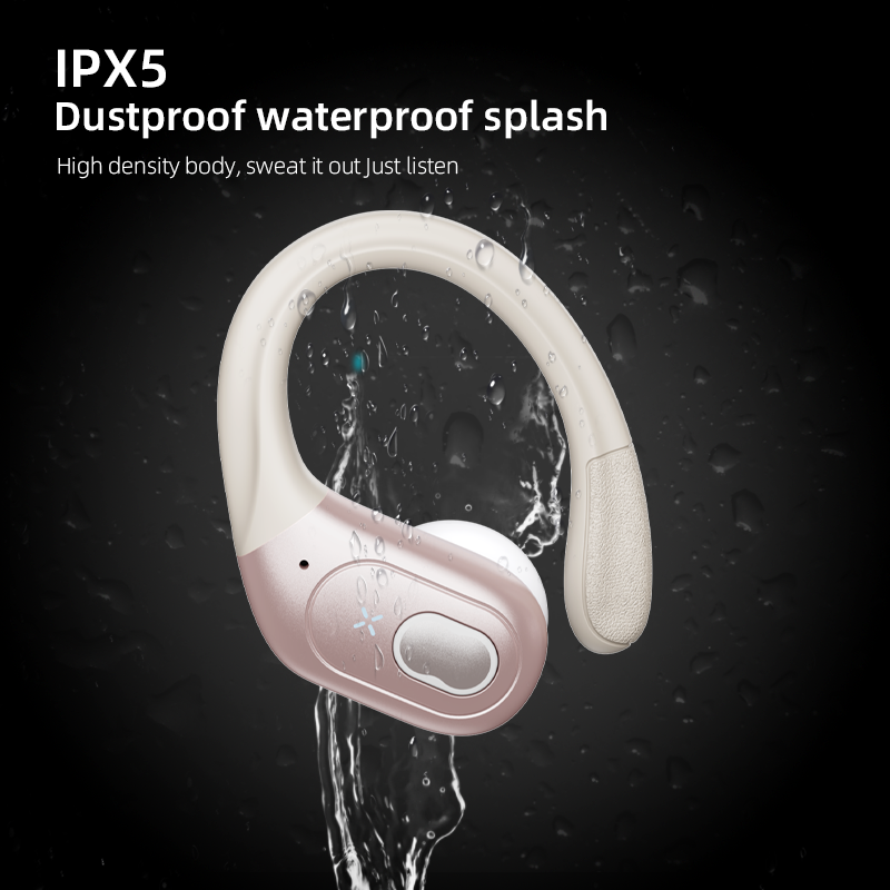 Custom logo touch control tws stereo wireless earbuds BT5.3 headphones in ear tws earphones without noise cancellation