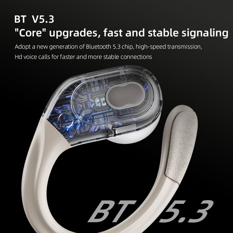 Custom logo touch control tws stereo wireless earbuds BT5.3 headphones in ear tws earphones without noise cancellation