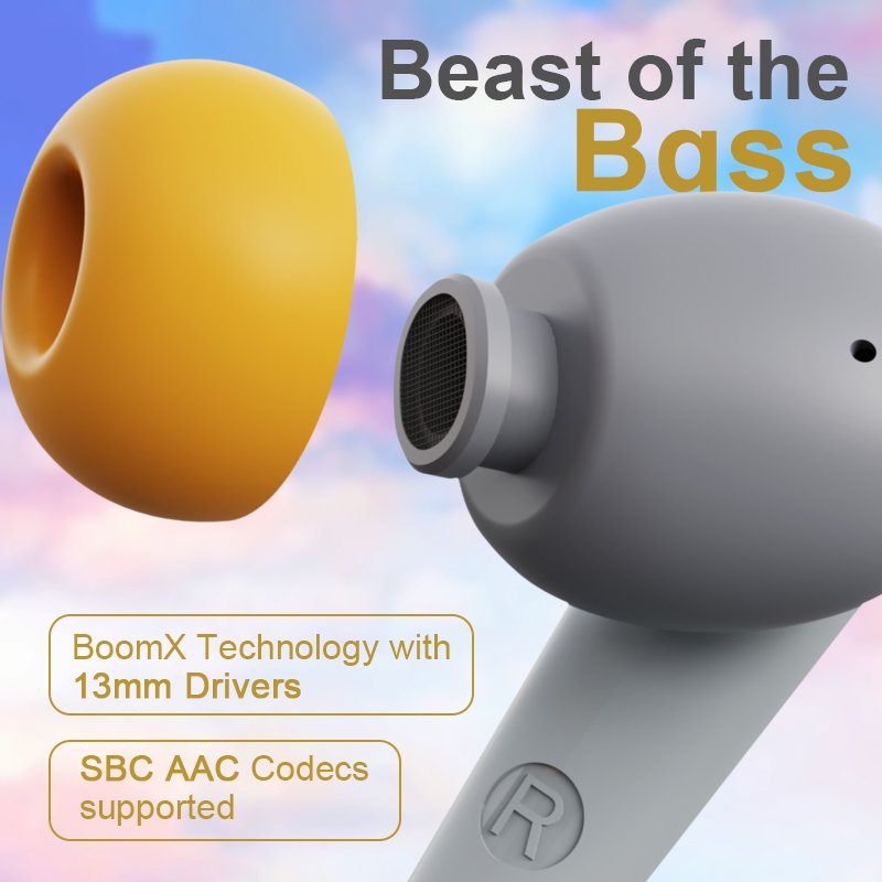 T8 TWS Earphones In Ear Wireless Earbuds Gaming TWS ENC Quad mic Noise Cancellation Headphone Mini Earphone