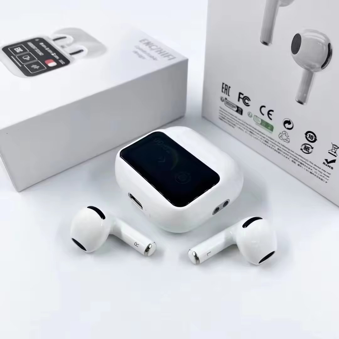 2024 A11 Pro LCD Display Screen Wireless TWS Earbuds 16 Languages Headset Earphone A10 A9