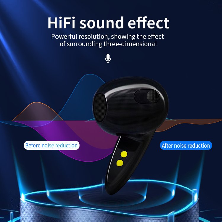 Hot Sale TWS Wireless Earbuds LED Display Touch Stereo Headsets Mobile Phone Sports Travel Audiophile Portable Gaming Earphone