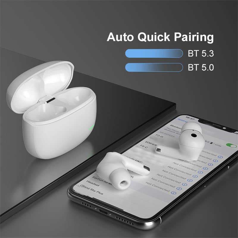 Noise Cancelling Earbuds Sale Customized OEM Brand IN-Ear Touch Control Waterproof Wireless Earphone Handsfree TWS Earbud
