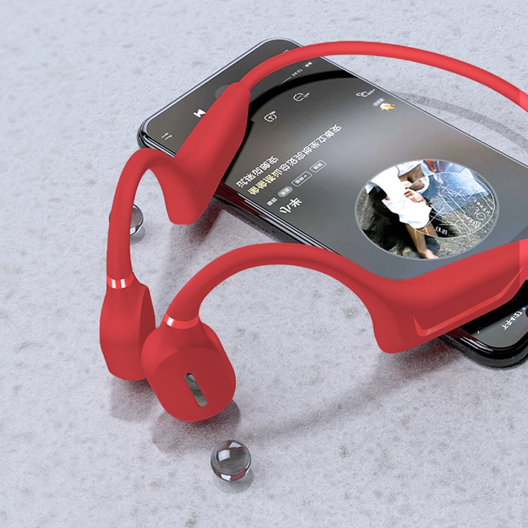 Bone Conduction Wireless Earphone Noise Reduction Handsfree Tws Cuffs Gym Running Earbuds Waterproof Sports Headphones For Ambie