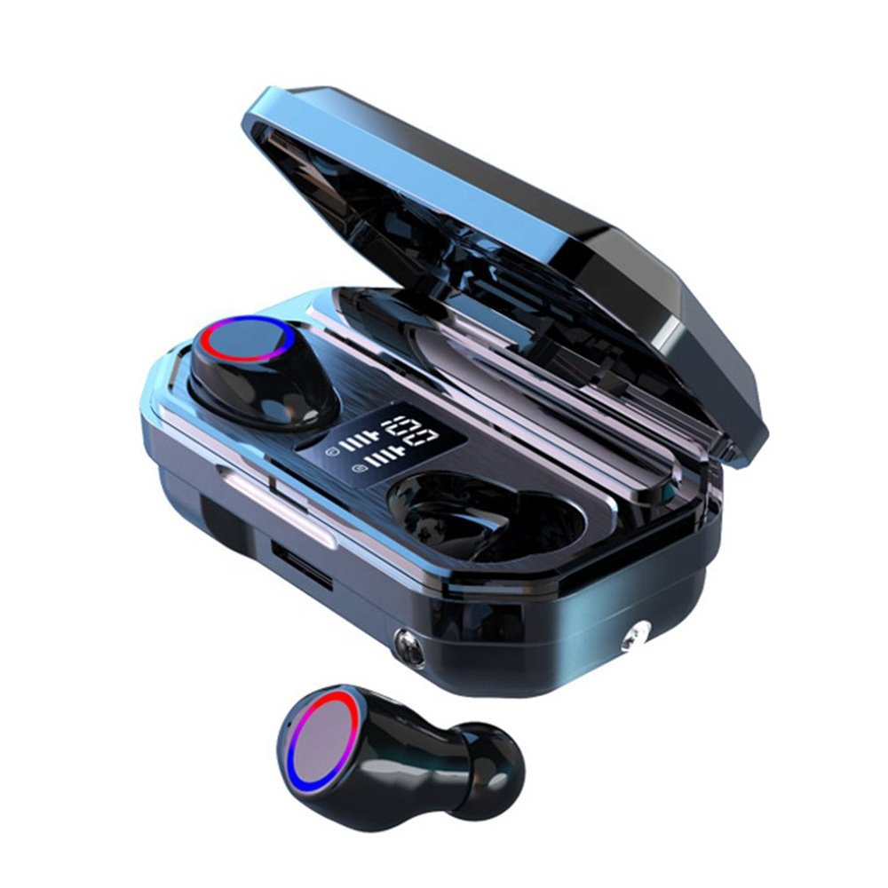 TWS 5.0 M12 Earphones 2000mAh Charging Box True Wireless Headphone 9D Stereo Sports Waterproof Earbuds Headsets