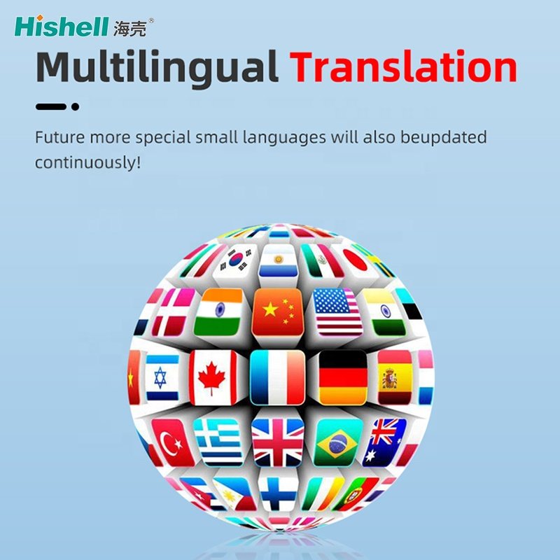 Language Translator Earbuds Two-Way Translation Device with APP for 144 Languages Online Offline Translator