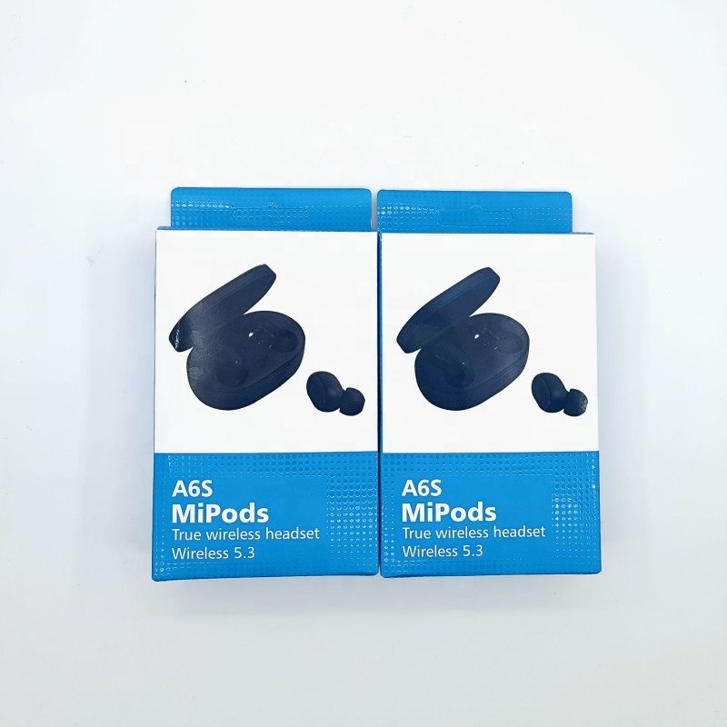 A6S TWS Earbuds Waterproof In-Ear Sport Gaming Headset Auriculares True Wireless Bluetooth Earphone A6S Earbuds