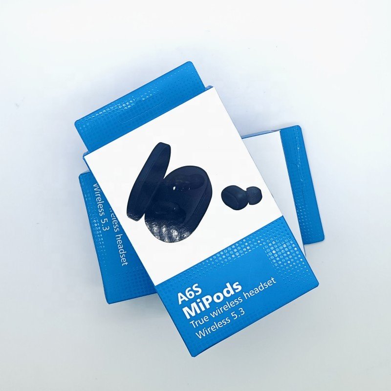 A6S TWS Earbuds Waterproof In-Ear Sport Gaming Headset Auriculares True Wireless Bluetooth Earphone A6S Earbuds