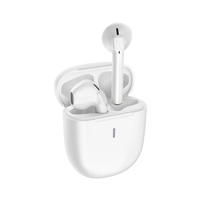 Double Mic ENC Noise Cancelling TWS Earphone In Ear Touch Control Digital Battery LED Light Wireless Earbuds