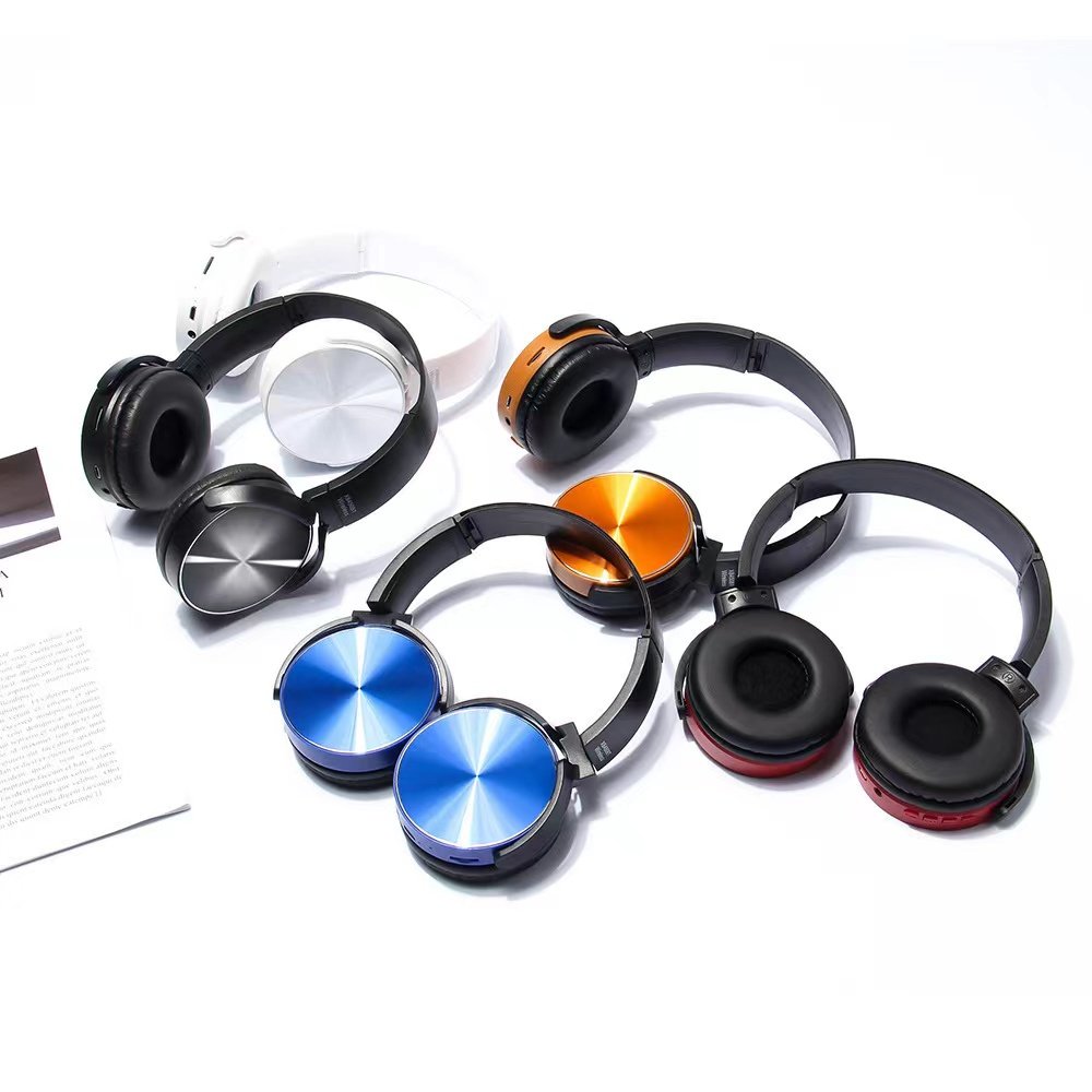 cheaper Headphone Wireless BT 5.0 Headset Stereo Foldable Sport Earphone with Mic Bass Headset Support TF Card