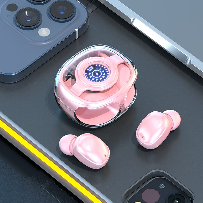 Eraysun M26 Space Capsule Wireless Headphones HIFI Sound Waterproof Active Noise Reduction Touch Tws Earbuds Gaming Earphones