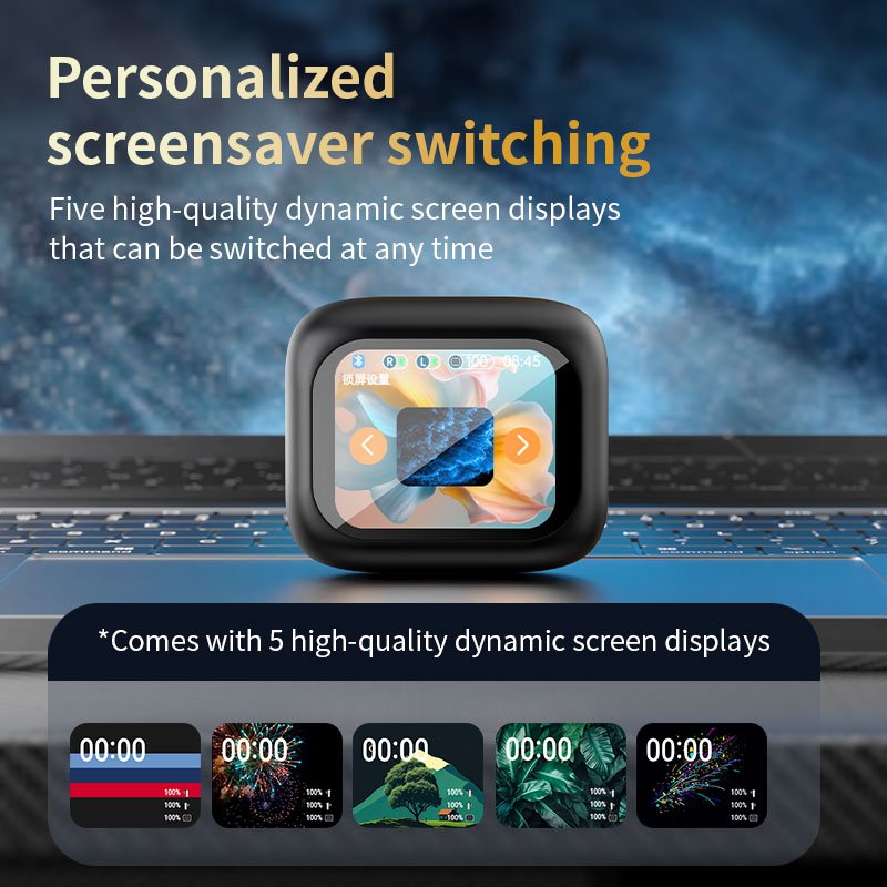Touch Screen In-Ear Headphone TWS auriculares audifonos Wireless Earbuds Waterproof Gaming Earphones