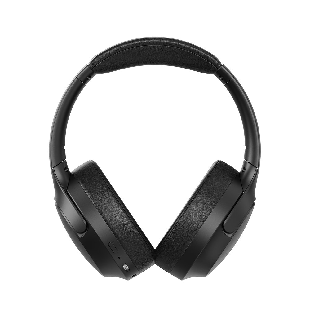 100 Good quality deep bass active noise cancelling headphone over-ear headset bluetooth gaming earphone