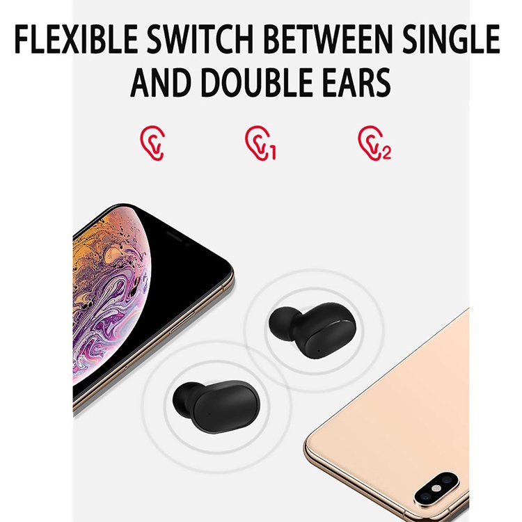 Popular TWS Earphone A6S Ture Wireless Earbuds In Ear Stereo Headset Headphone