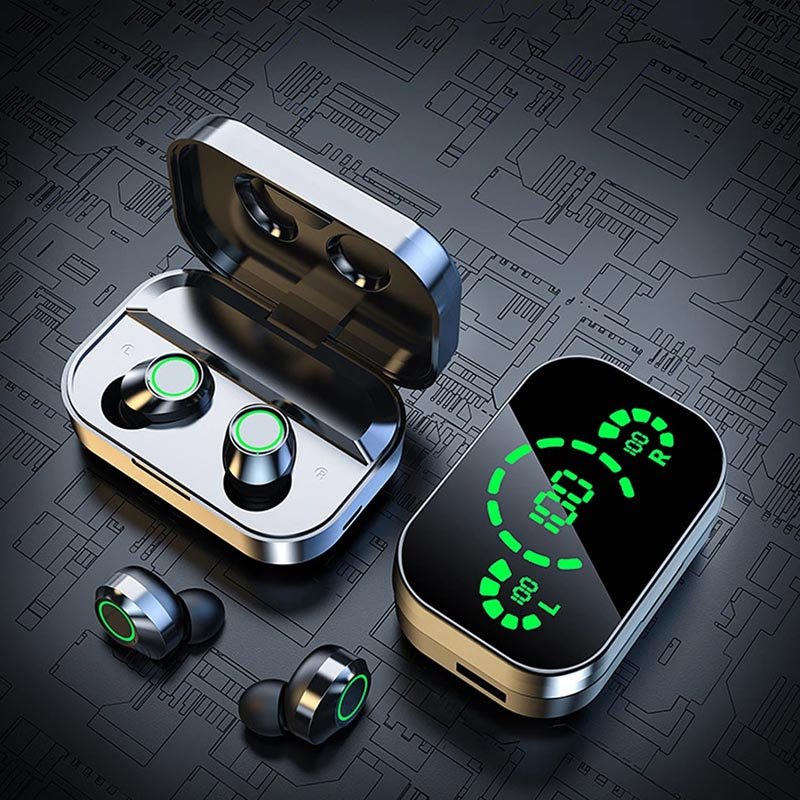 2024 YD03 TWS Earphones Wireless Bluetooth 5.3 HD Hifi Sport Noise Reduction Headphone Touch Control Gaming Earbuds for phones