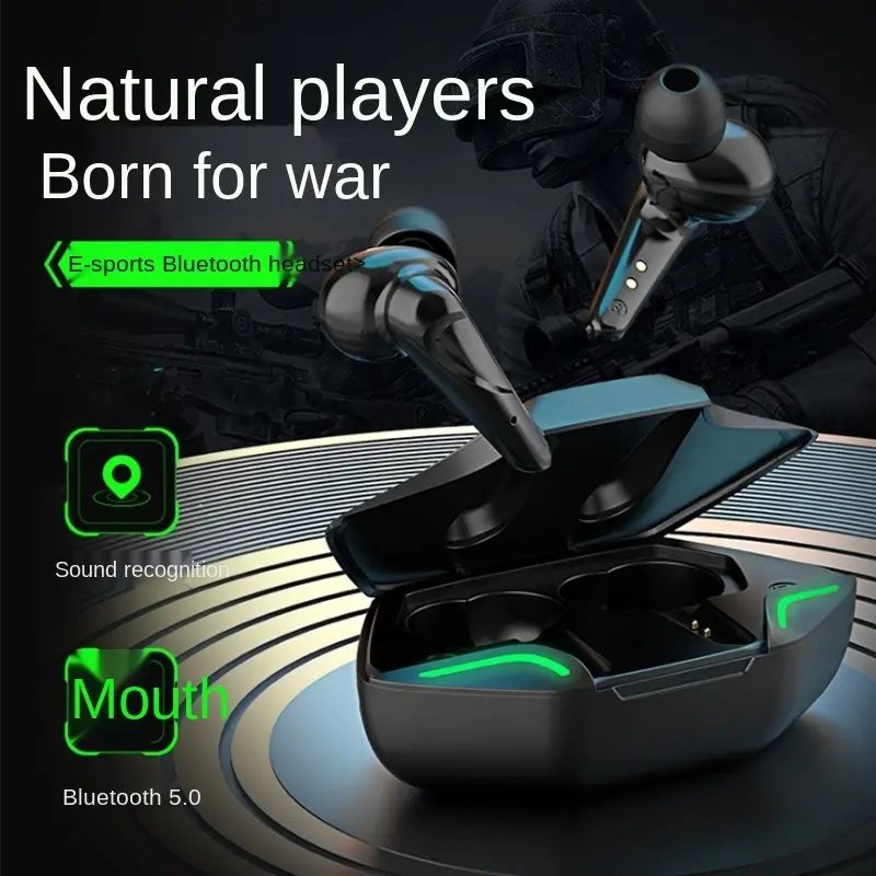 New Arrival G11 Wireless BT tws earphone earbuds headphone in ear audifonos auriculares Gaming TWS X15 PRO with Game Mode