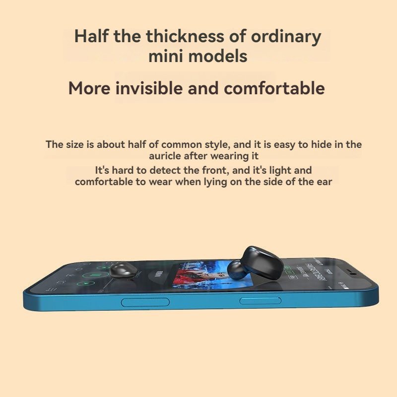 Hot Sale Super Long Battery Life Wireless earphones In-ear noise Reduction earphones Invisible Mini earphones Private Model TWS