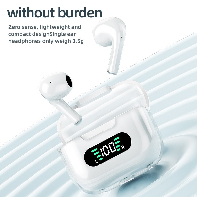 Eraysun Wireless Headphones BT5.2 In-Ear Gaming Headphones TWS Earphones Touch Control LED Earbuds Waterproof Sports Headsets