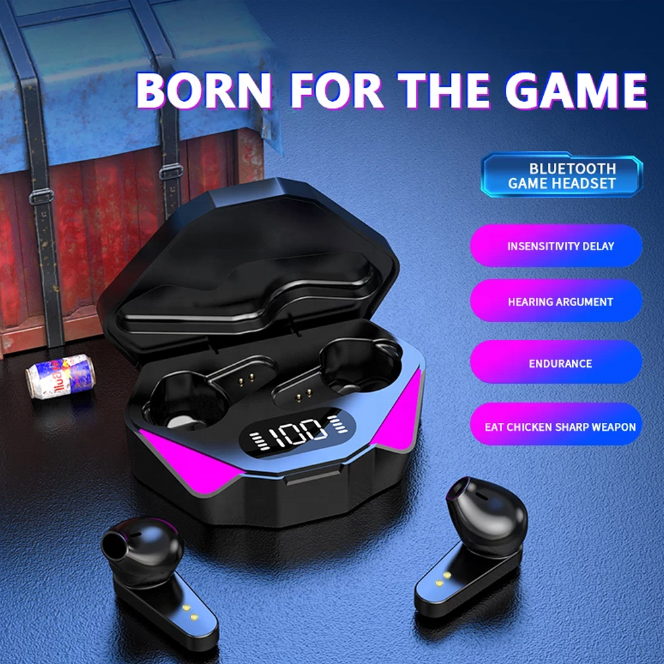 lX15 Air Ear Pods Headphones HD Calls True StereoTWS Earbuds earphone Mini True Wireless Earbuds Gaming In-Ear Headphones