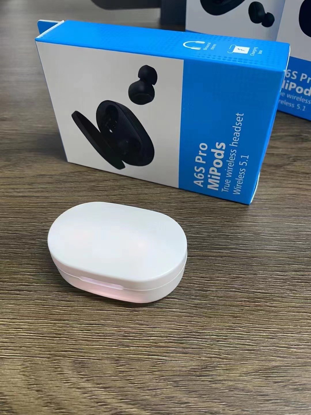 Cheapest Wholesale Original A6S TWS Wireless Earbuds Stereo Headset 5.0 Stereo Headphones Sport Noise Cancelling Mini Earphone