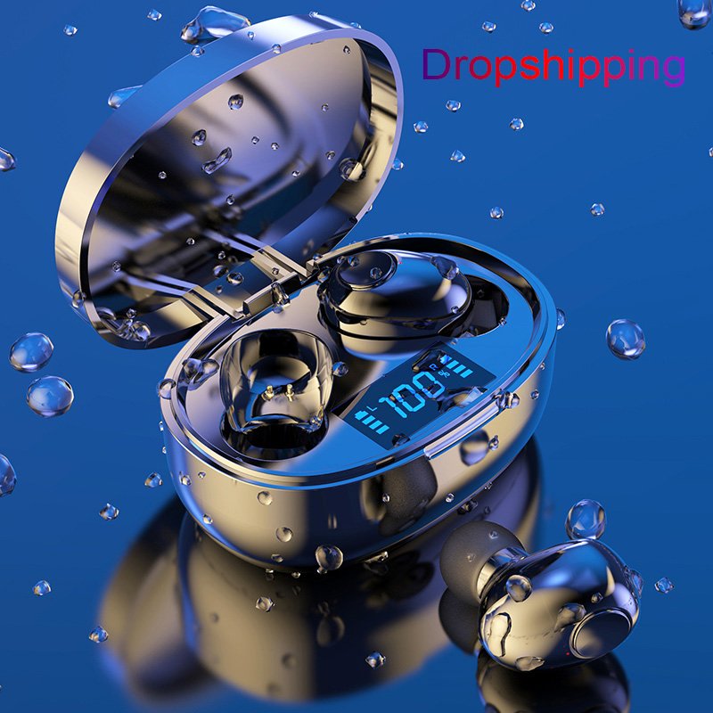 Dropshipping TWS In Earphones Noise Cancelling Waterproof With Mic LED Display Wireless Stereo Sports Headphones Auriculares
