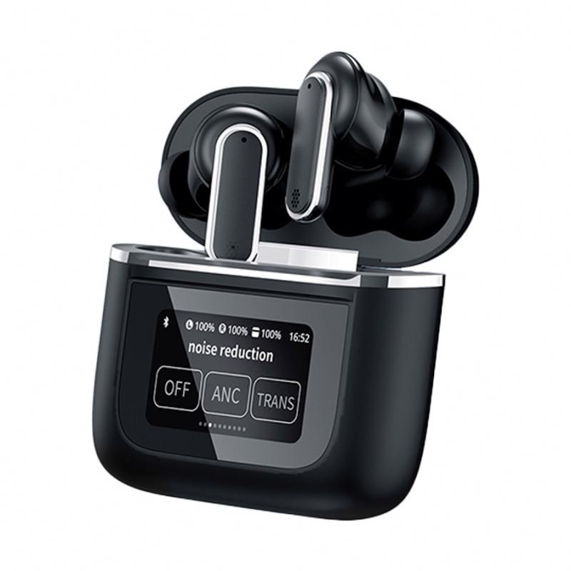 PRO2 Wireless Earbuds Touch Screen Control Blue tooth 5.3 Noise Canceling Waterproof Sport Earphones hearing aid