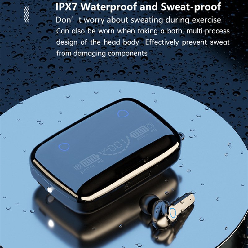New Arrival Auriculares M19 Ture Wireless Stereo Earbuds BT 5.1 9D Stereo IPX7 Waterproof Earbuds Earphone