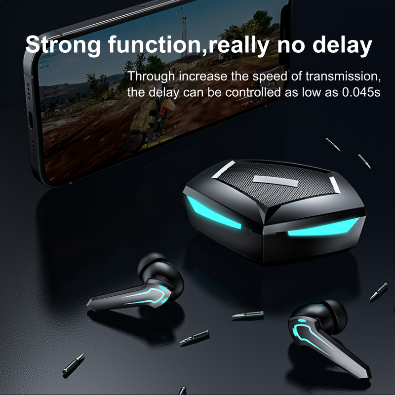 Hot Selling P30 Gaming Tws Earphone Hifi Sound In Ear Headset Bass Stereo HD Mic Wireless Waterproof Game mini Earbuds