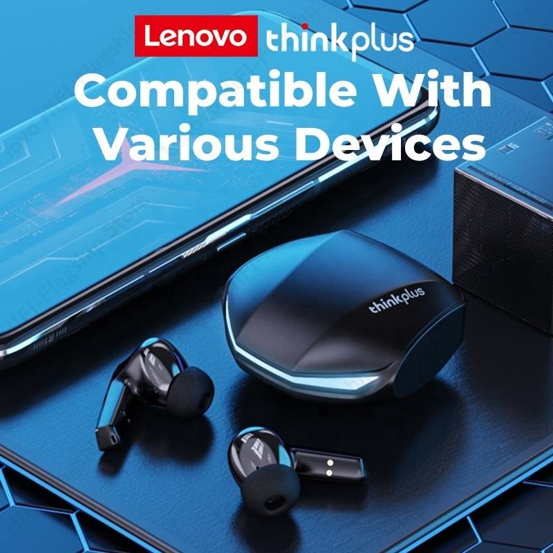 Hot sale GM2 pro lenovo auriculares bt 5.3 gaming earbuds sports waterproof tws wireless earphone for audifonos bluetooth lenovo