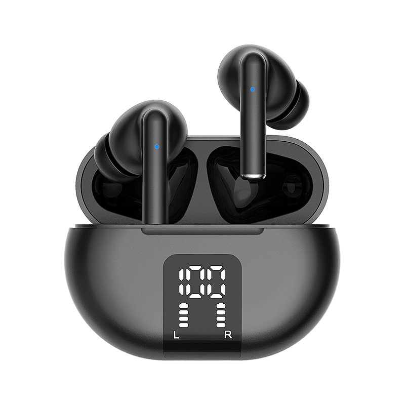 2023 Newest Dual Mic ENC Earphones Noise Cancellation Touch Control Digital Battery Display Wireless Earbuds Active Noise Cancel