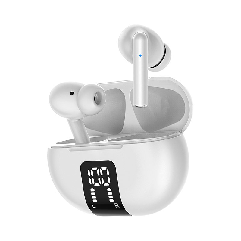 2023 Newest Dual Mic ENC Earphones Noise Cancellation Touch Control Digital Battery Display Wireless Earbuds Active Noise Cancel