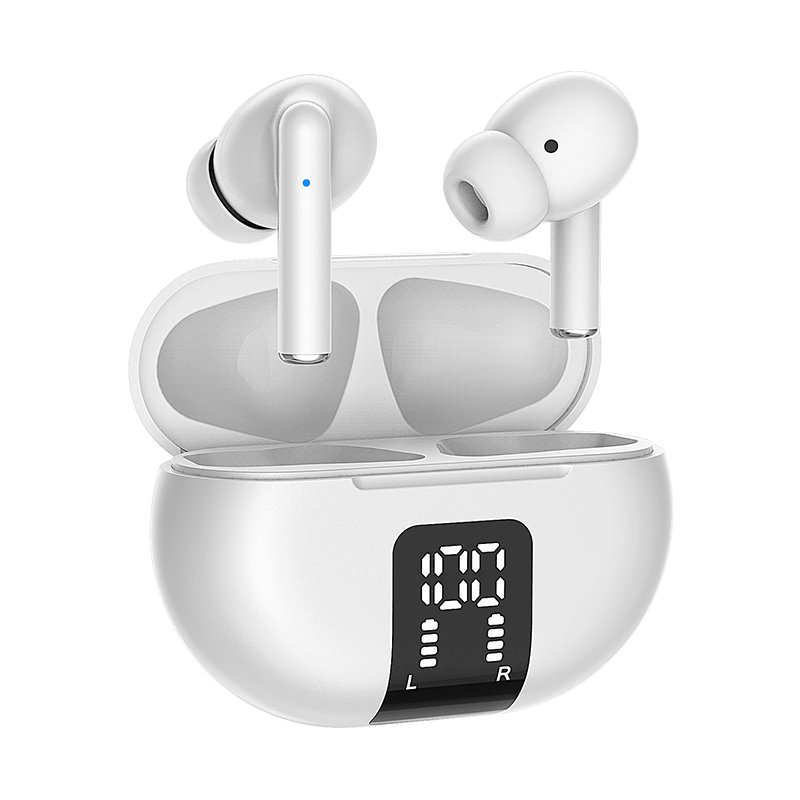 2023 Newest Dual Mic ENC Earphones Noise Cancellation Touch Control Digital Battery Display Wireless Earbuds Active Noise Cancel
