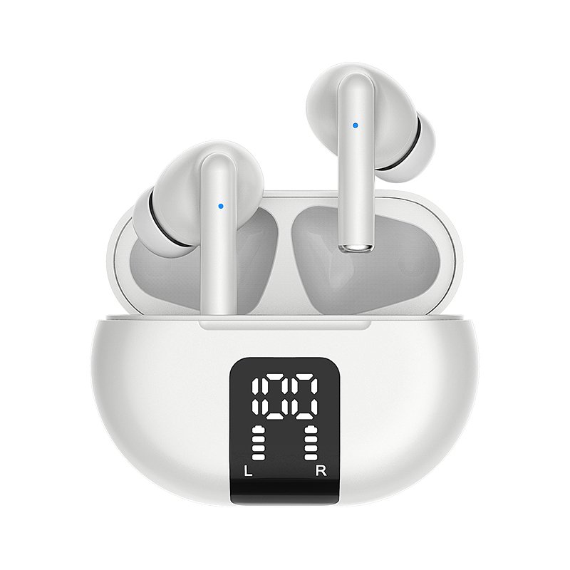 2023 Newest Dual Mic ENC Earphones Noise Cancellation Touch Control Digital Battery Display Wireless Earbuds Active Noise Cancel