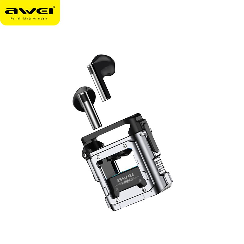 Original T63 Awei Earbuds Stereo Bass Gaming Earphones In Ear Noise Cancelling Mic For Gaming