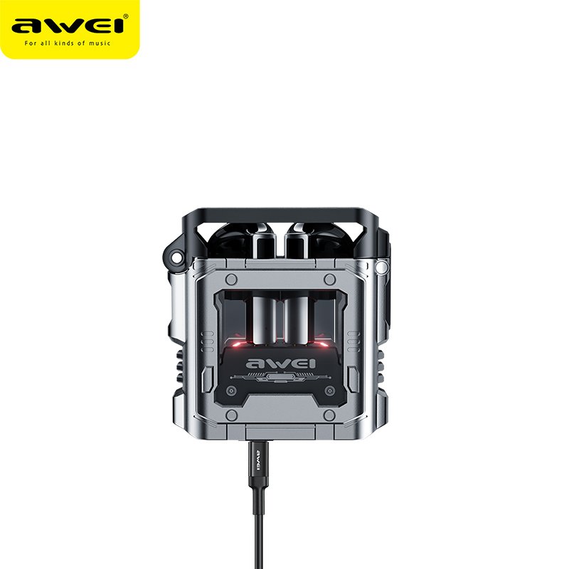 Original T63 Awei Earbuds Stereo Bass Gaming Earphones In Ear Noise Cancelling Mic For Gaming