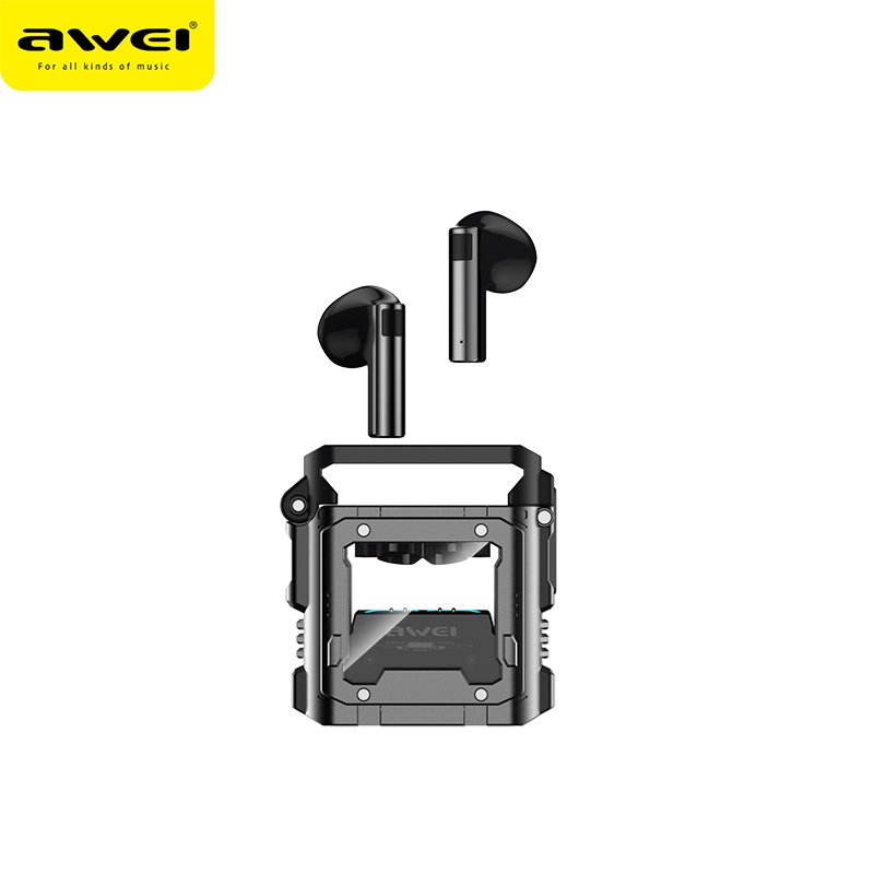 Original T63 Awei Earbuds Stereo Bass Gaming Earphones In Ear Noise Cancelling Mic For Gaming