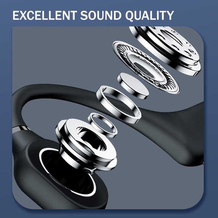 Low Price Open Ear Sports Blue tooth Earphones Wireless Neckband Running BT Headset Bone Conduction Headphone