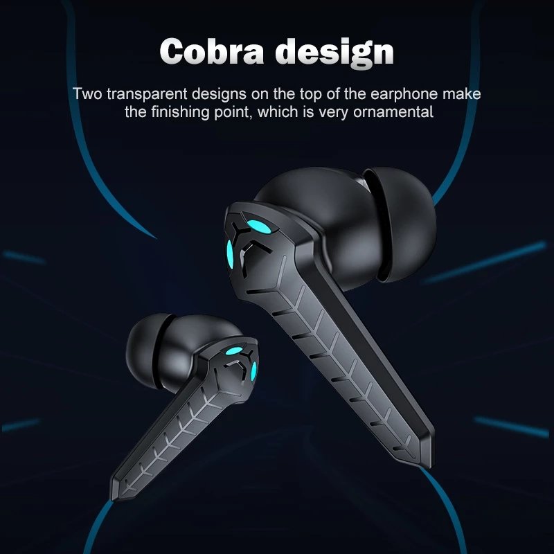 P36 TWS Gaming Headset Wireless in Ear Headphones Sports BT Hands-free Earbuds Gamer Earphone for Samsung Xiaomi Redmi IPhone