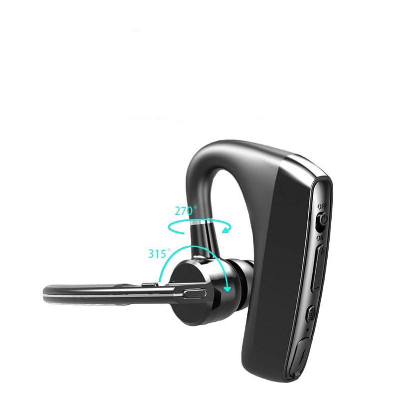 Single Ear OWS Wireless Headset Business Bone Conduction Over-Ear Stereo Bass Earphones With Earhooks For Sports Running