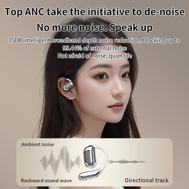Top Selling Q16 Pro ANC Bluetooth Earbuds LCD Touch Screen Earphones Noise Cancelling TWS Earphone for Phone