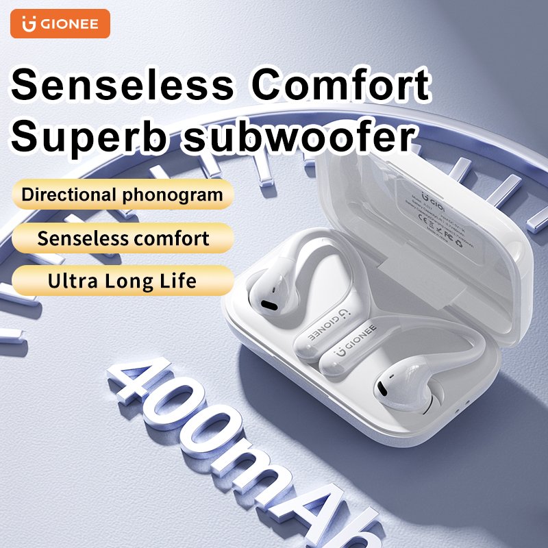 Factory Price Gionee JL017 Open Ear Earbuds Sports Running Gaming OWS TWS Earphones True Wireless Headphones BT V5.4 Headset